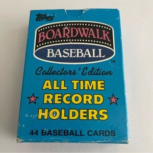 Topps Boardwalk Baseball Collectors' Edition - 1986 Complete Set of 44 Cards